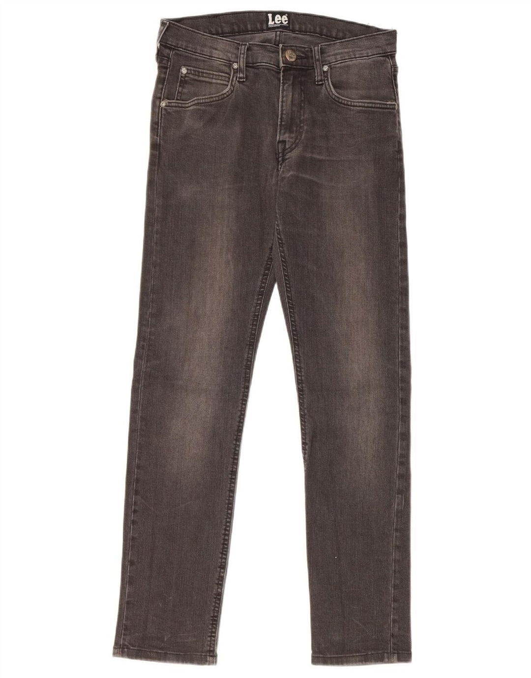 LEE Masculino Luke Slim Jeans W28 L29 Algodão Preto