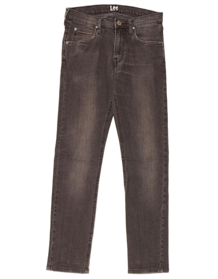 LEE Masculino Luke Slim Jeans W28 L29 Algodão Preto