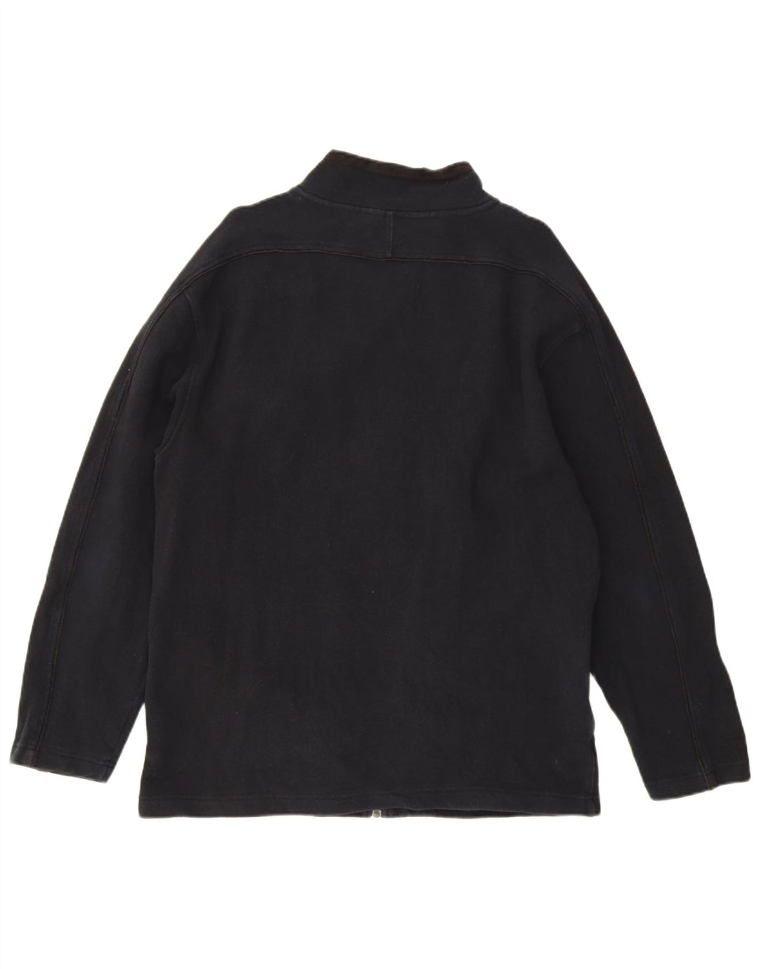 Jaqueta de treino masculina Weird Fish grande algodão azul marinho