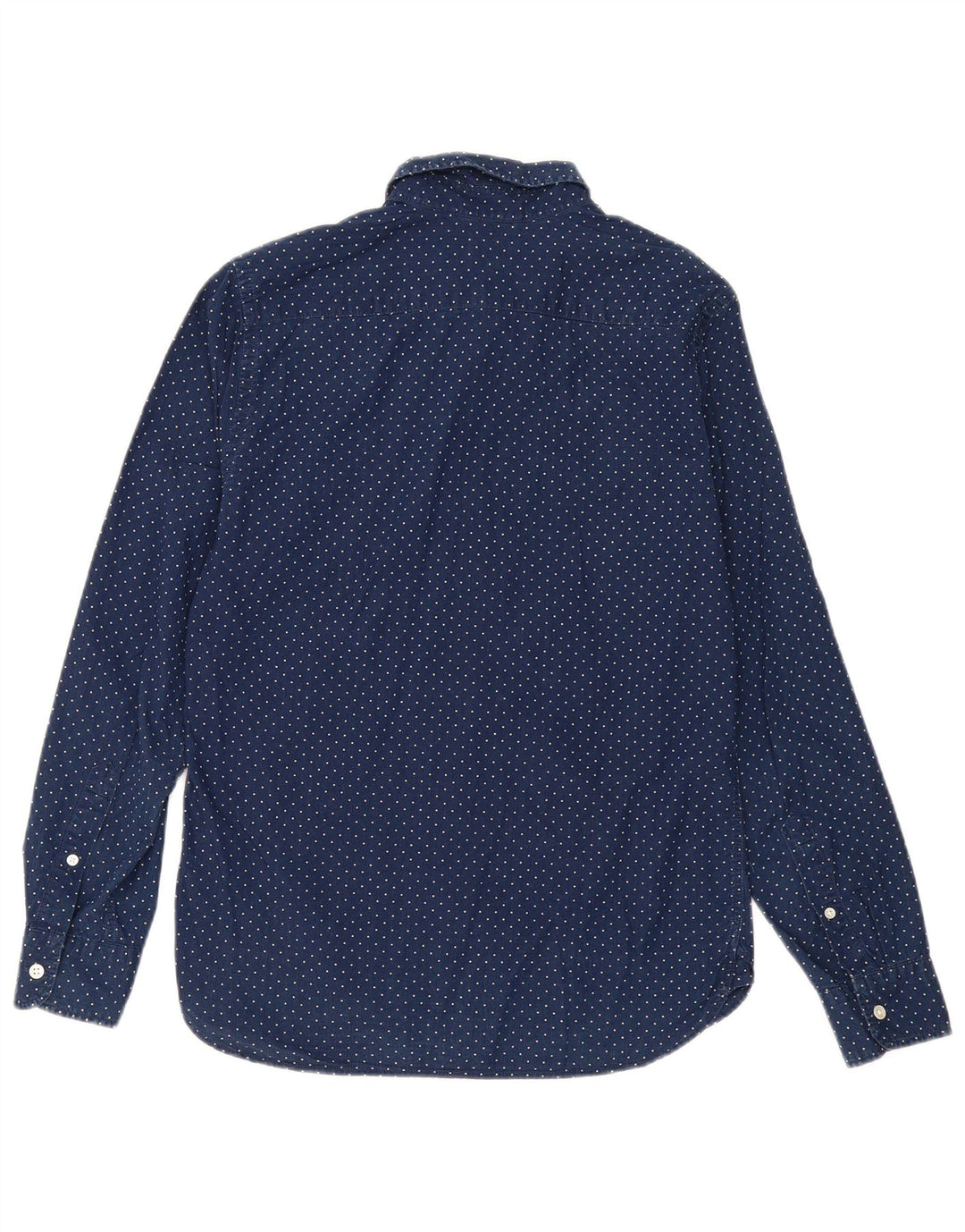 Camisa masculina Levi's pequena azul marinho manchada