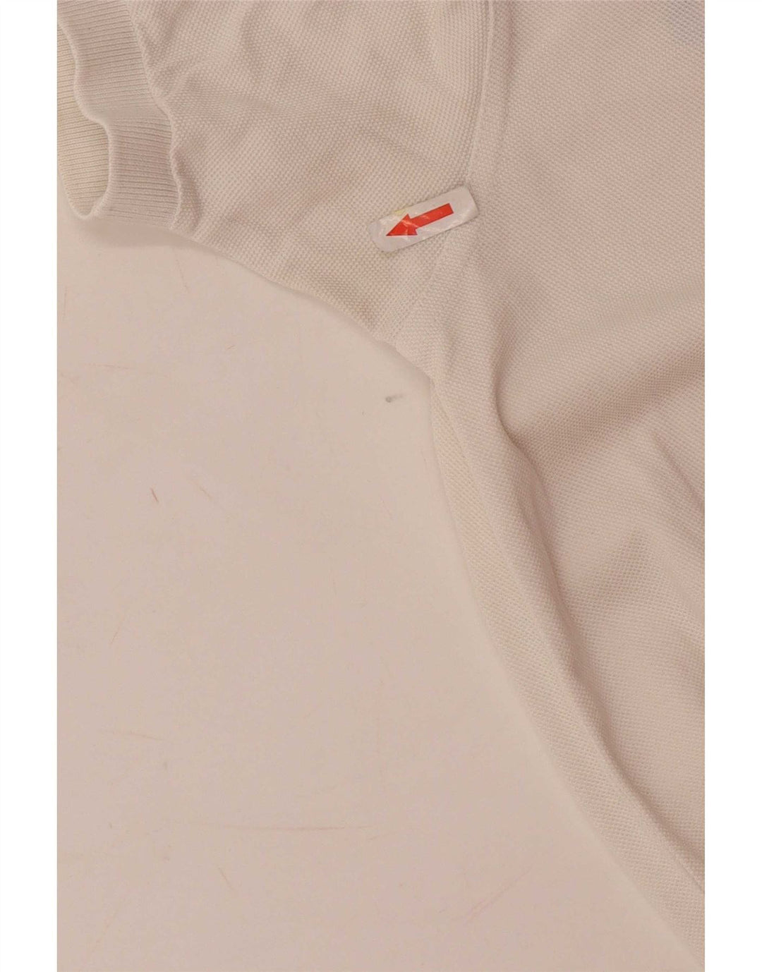 Camisa polo masculina Fred Perry pequena de algodão branco