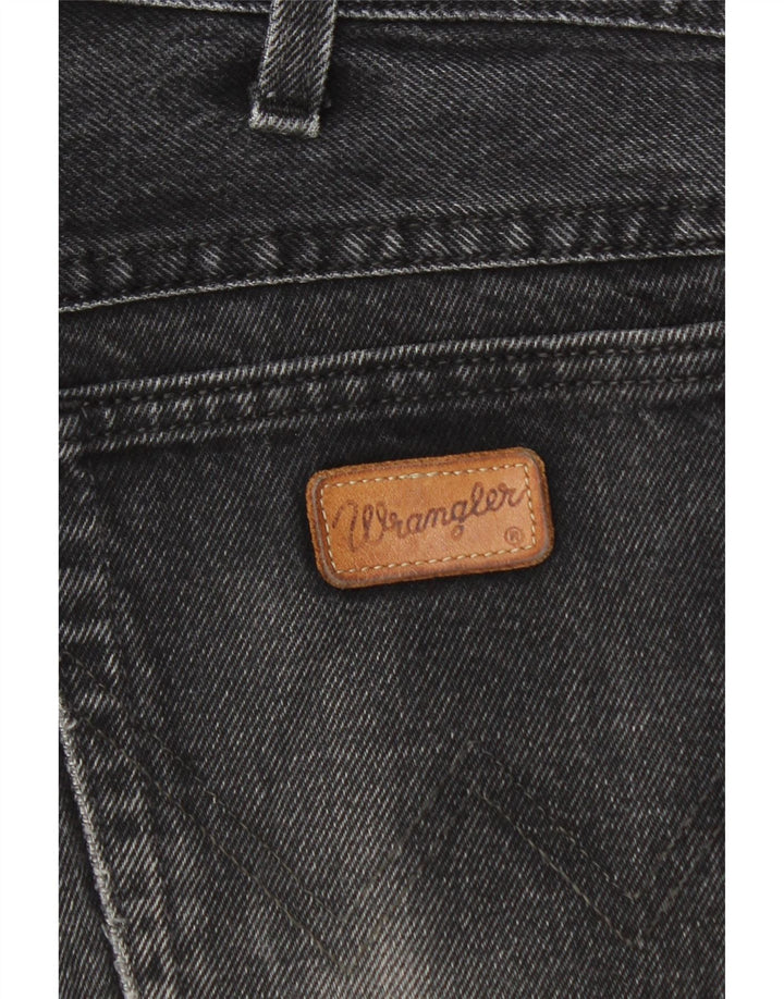 Wrangler Calça jeans reta masculina W30 L30 preta