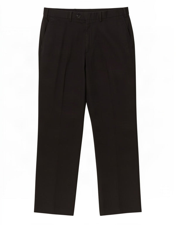 Calça masculina Marks & Spencer reta regular fit W34 L31 lã preta