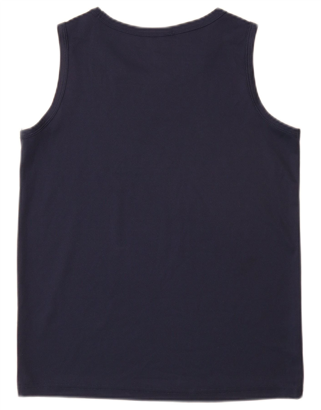 CHAMPION Boys Graphic Vest Top 11-12 Anos Grande Azul Marinho