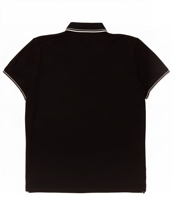 Camisa polo masculina Champion 3XL algodão preto