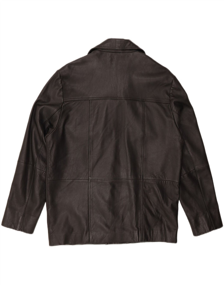 Jaqueta masculina de couro GIPSY BY MAURITIUS XL couro preto