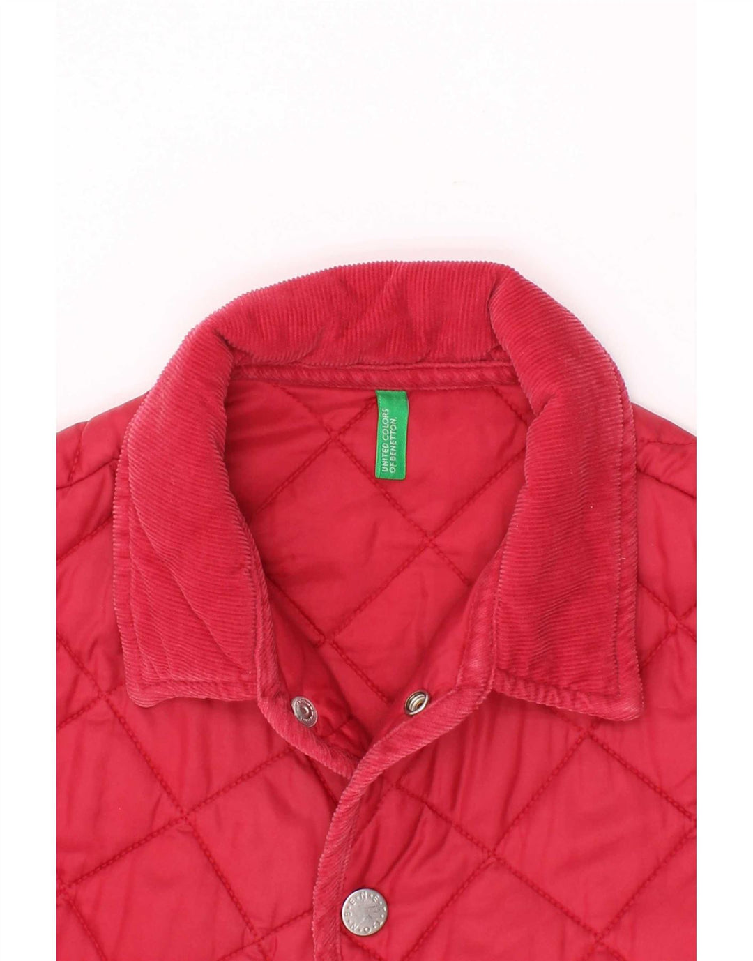 Casaco acolchoado Benetton Boys 6-7 Anos Pequeno Poliamida Borgonha