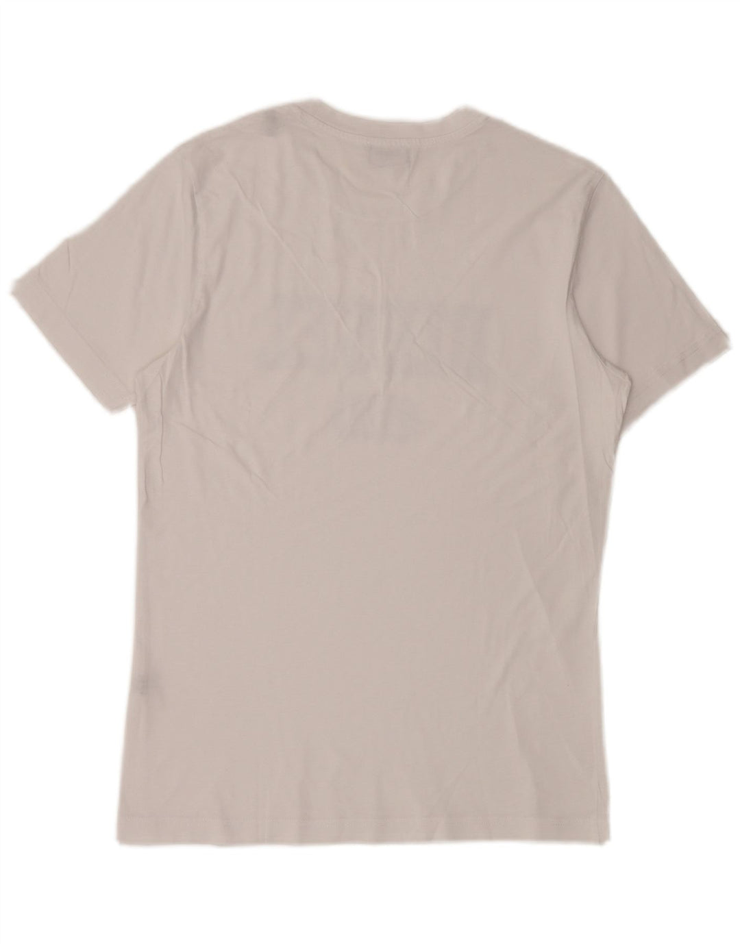 Diesel Camiseta Masculina Graphic Top Médio Branco