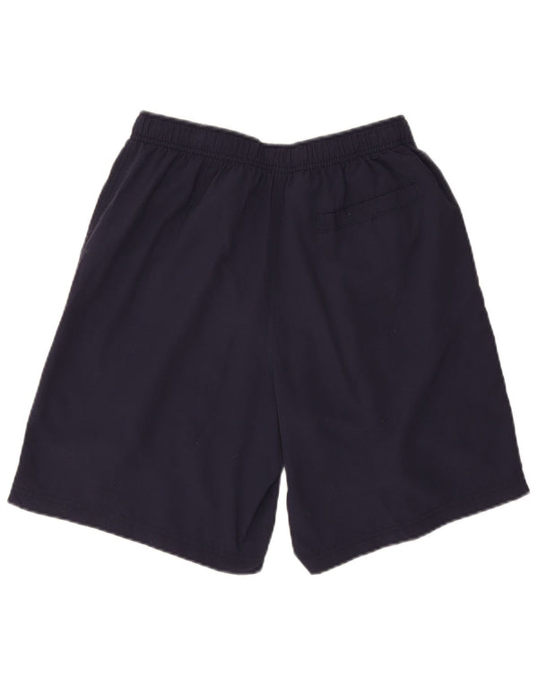 Shorts de natação masculino L.L.BEAN pequeno azul marinho nylon