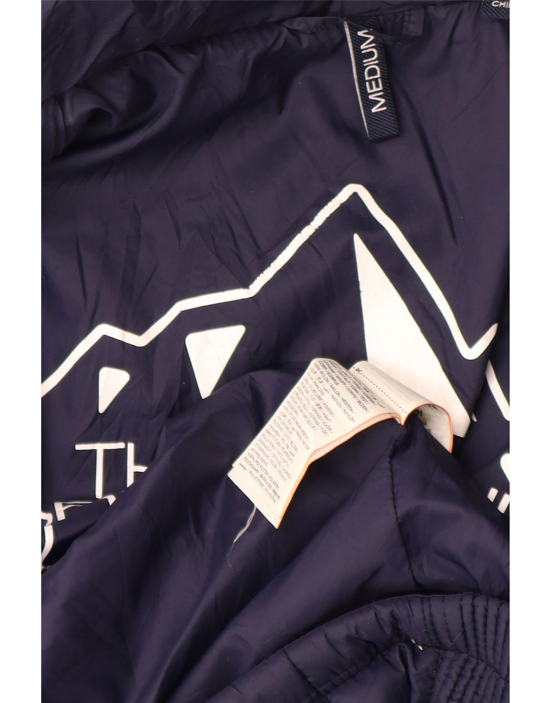 Jaqueta acolchoada feminina SUPERDRY UK 12 nylon azul marinho médio