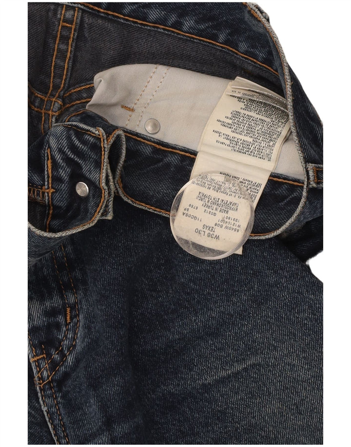 Shorts jeans masculino WRANGLER Texas W36 grande algodão azul