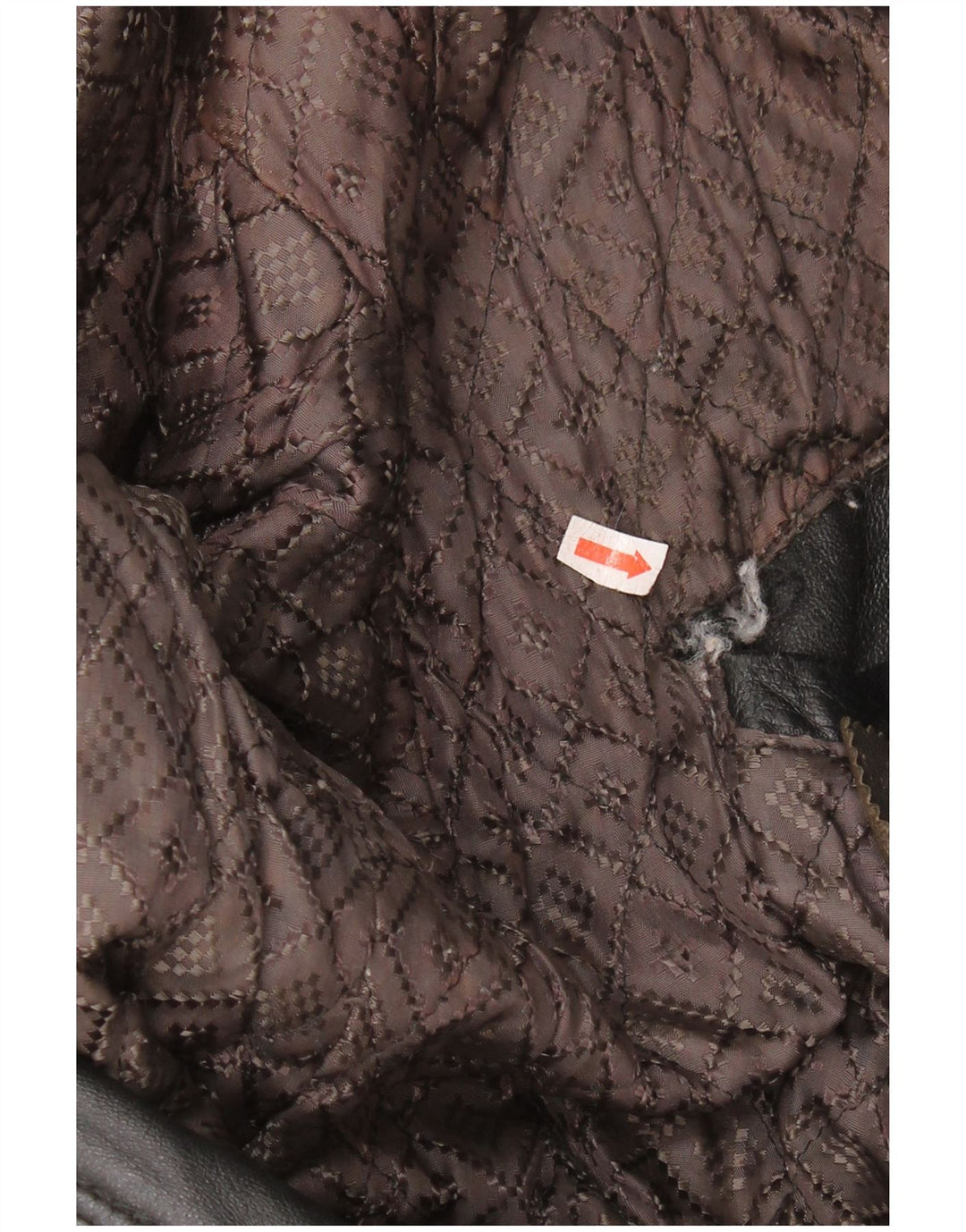 Jaqueta de couro masculina VINTAGE IT 50 grande couro preto