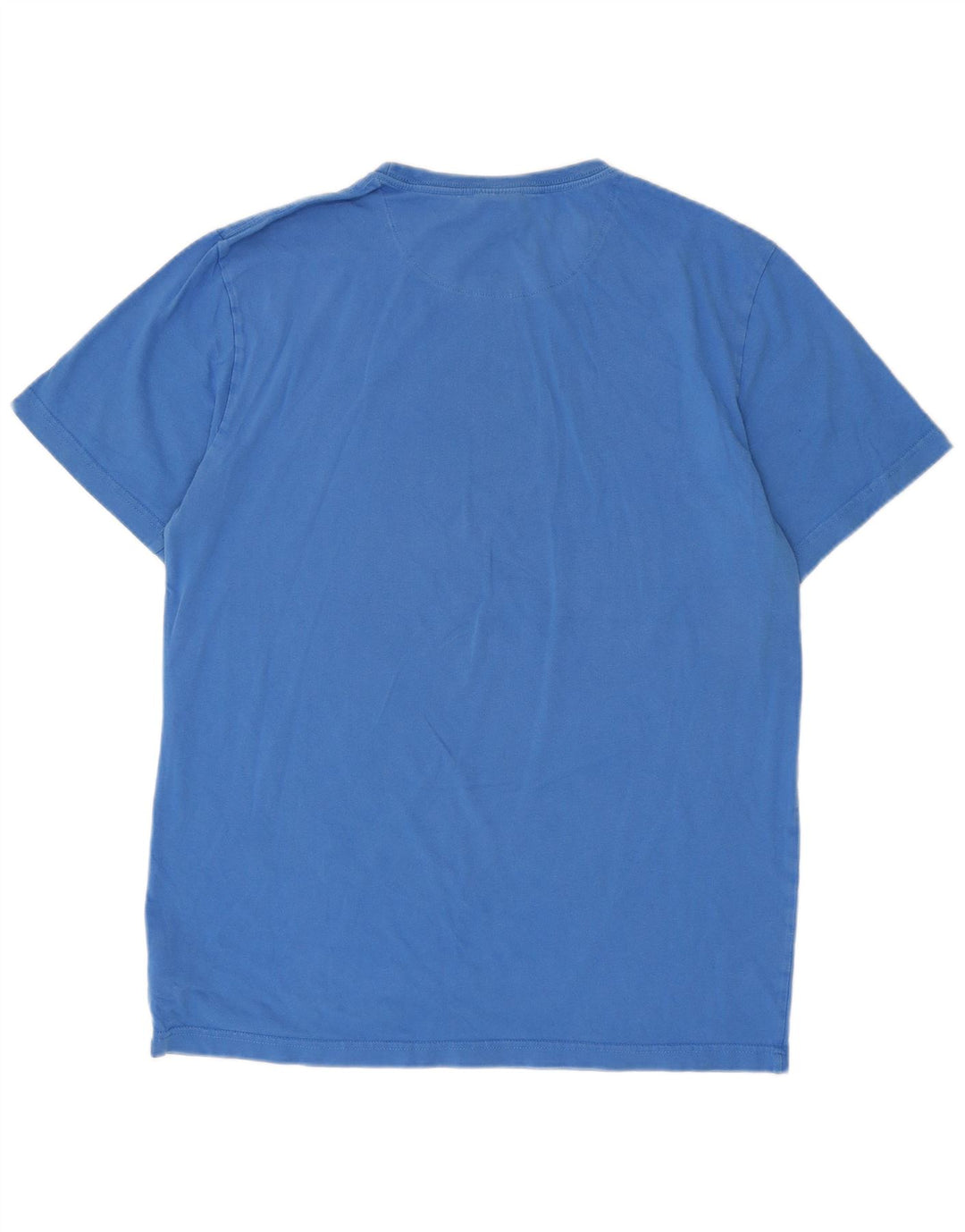 Camiseta gráfica masculina Canterbury Top grande de algodão azul