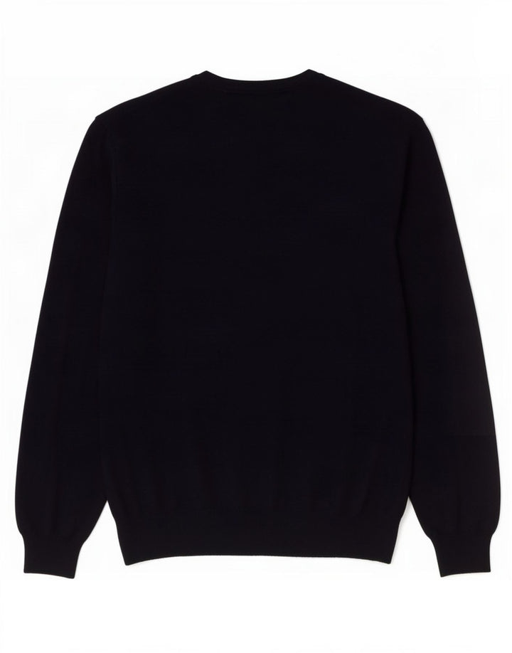 Suéter masculino Polo Ralph Lauren com gola redonda, azul marinho médio