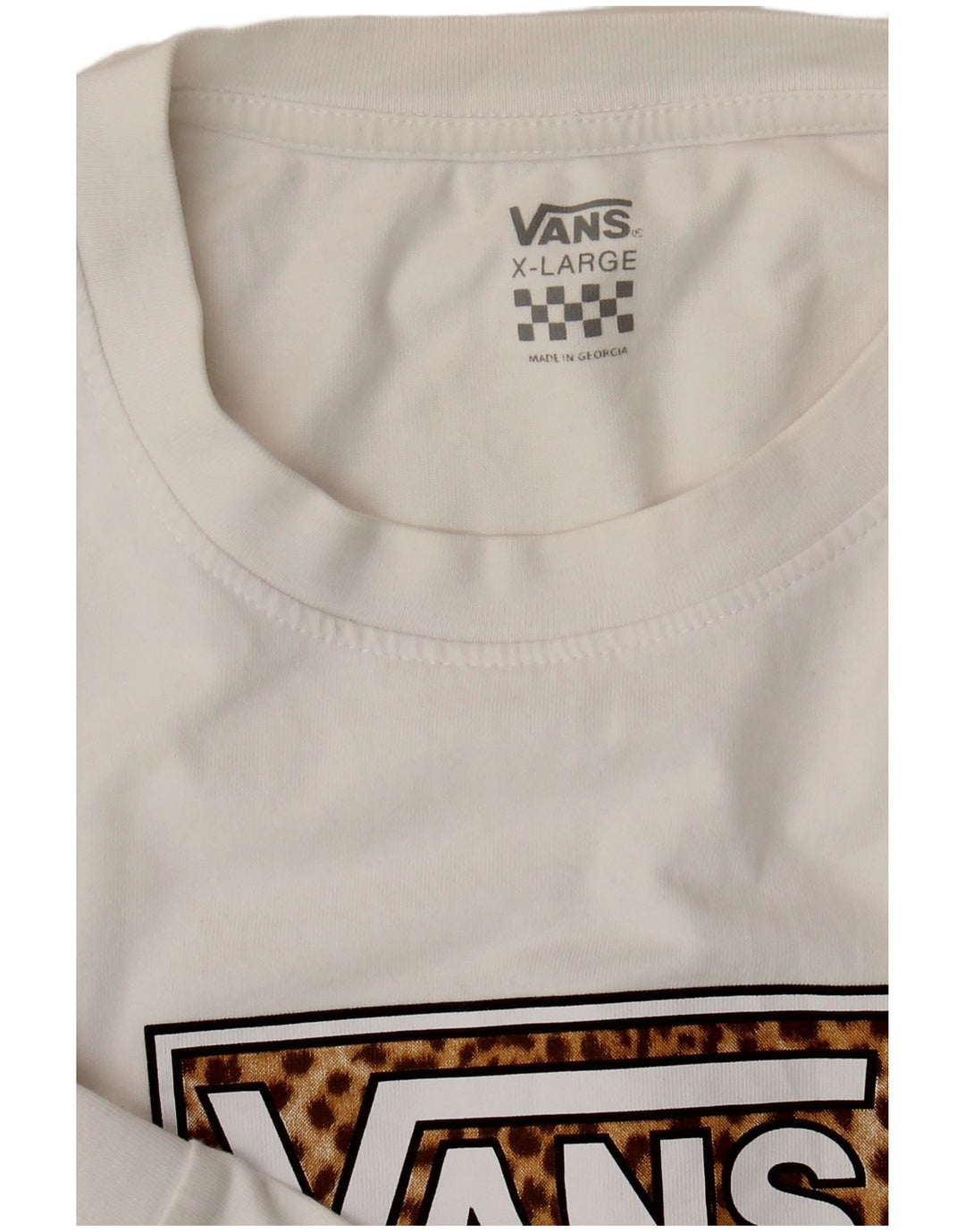 Vans Masculino Graphic Top Manga Longa XL Branco