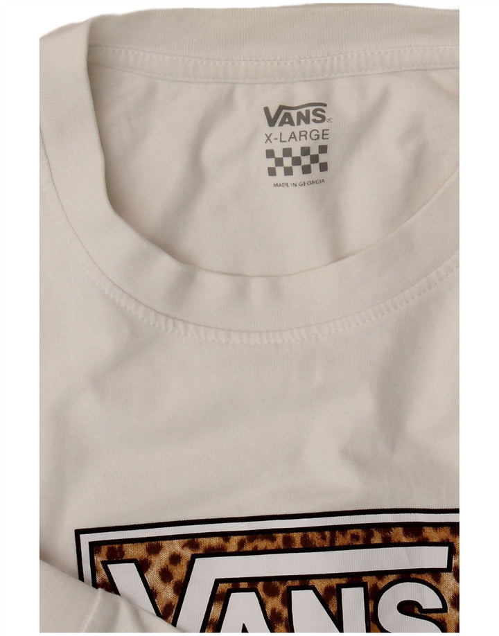 Vans Masculino Graphic Top Manga Longa XL Branco