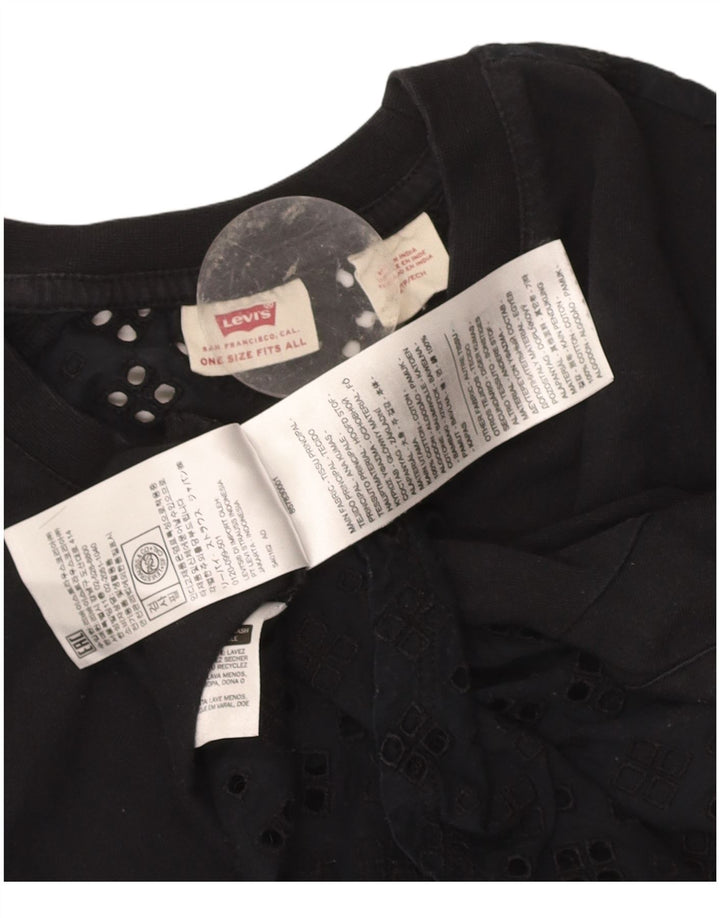 Blusa feminina LEVI'S tamanho único algodão preto
