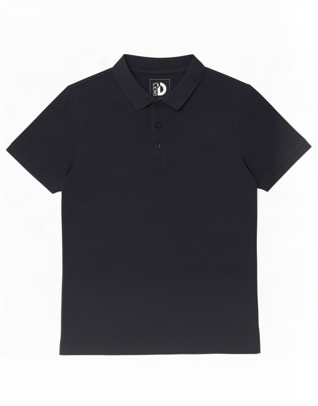 Camisa polo masculina Dack's grande algodão azul marinho