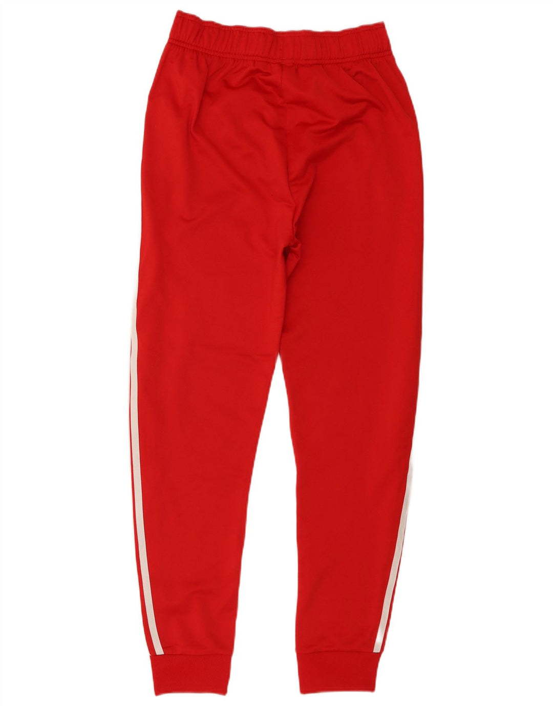 Adidas meninos calças de treino joggers 14-15 anos poliéster vermelho