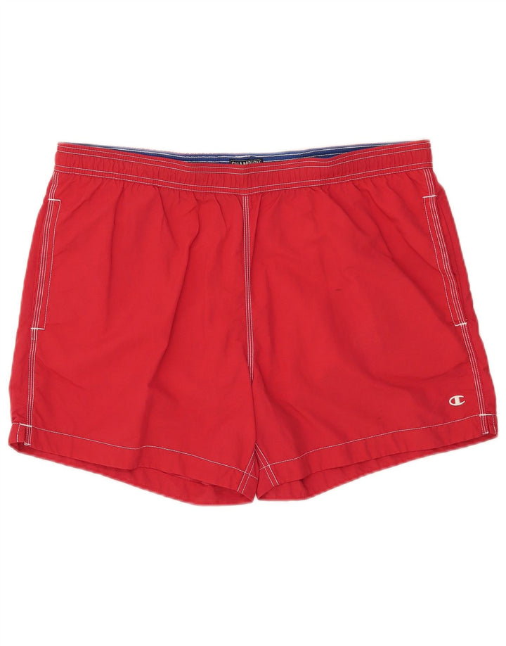 Shorts de natação masculino Champion 3XL poliamida vermelha