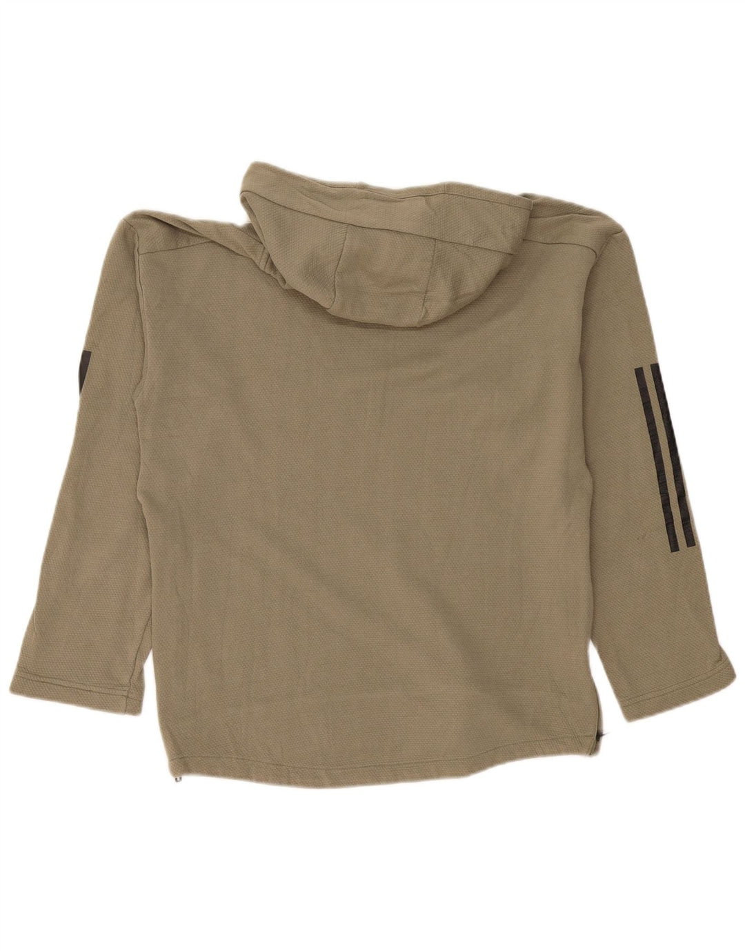 Adidas Mens Hoodie Jumper Pequeno Caqui