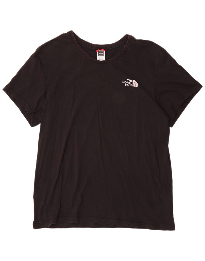 Camiseta masculina The North Face grande algodão preto