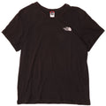 Camiseta masculina The North Face grande algodão preto