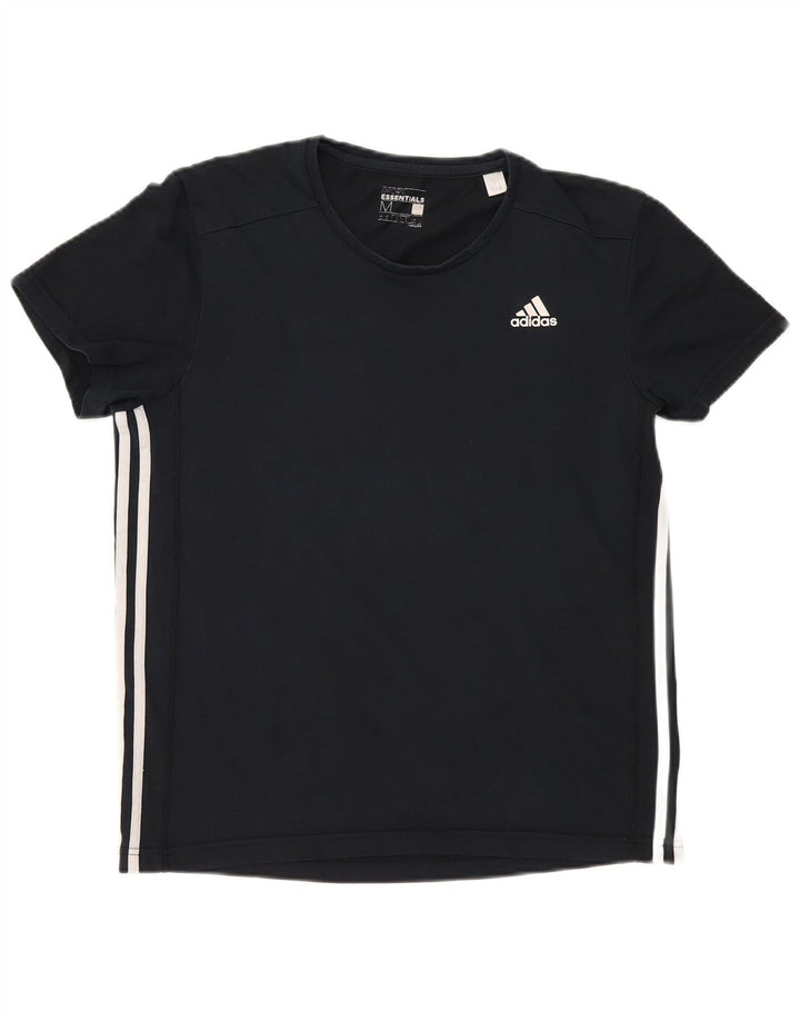 Camiseta Adidas Masculina Climalite Top Médio Preto