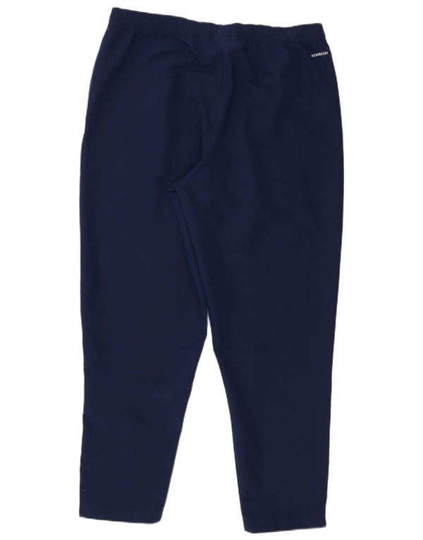 Calça de treino Adidas Aeroready masculina XL azul marinho poliéster