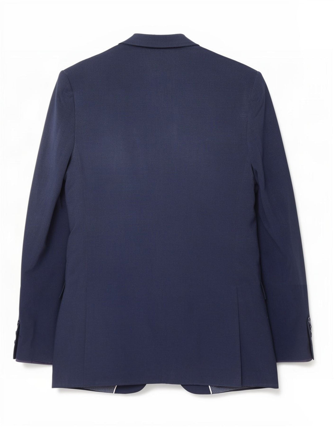 Jaqueta blazer masculina de 2 botões Marks & Spencer Reino Unido 38 lã azul marinho médio