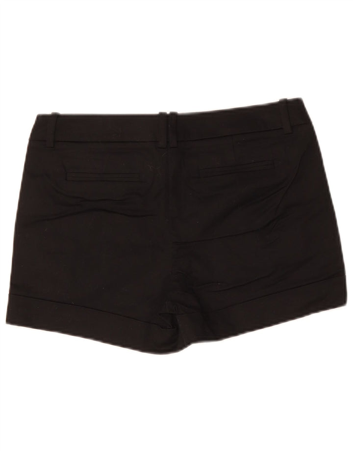 MOSSIMO Shorts feminino casual US 4 pequeno W30 algodão preto
