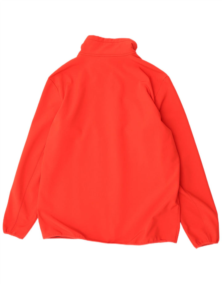 Jack Wolfskin Jaqueta masculina de agasalho UK 50 3XL poliéster vermelho
