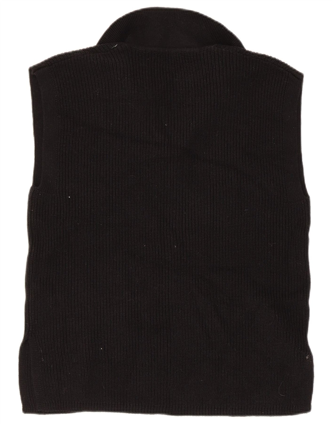 Regata feminina Marks & Spencer com colete UK 14 algodão preto médio