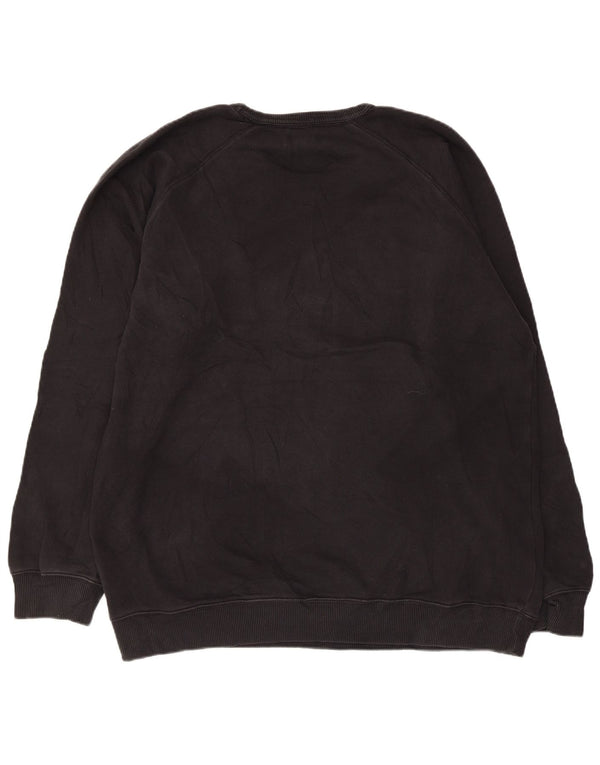 Adidas Mens Graphic Moletom Jumper XL Algodão Preto