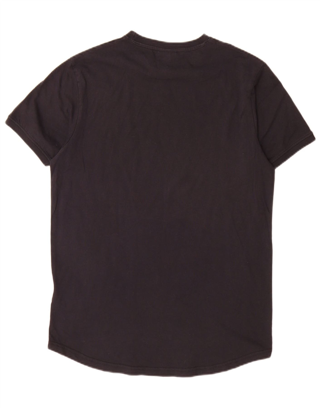 Ellesse Camiseta masculina gráfica Top médio algodão preto