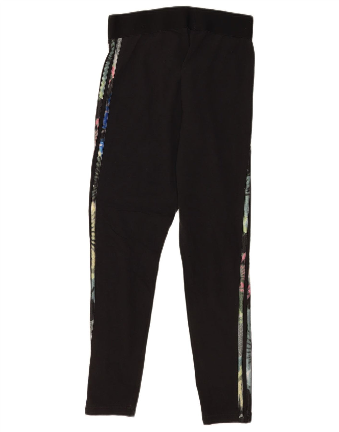 Leggings Adidas Femininas UK 12-14 Médias Pretas