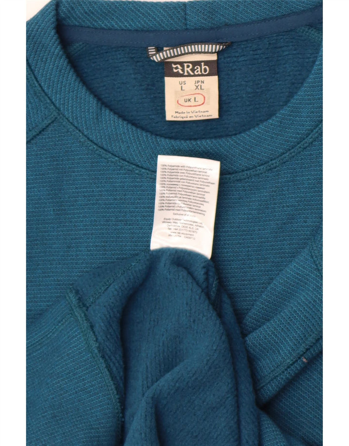 Rab Moletom Masculino Jumper Grande Poliéster Azul