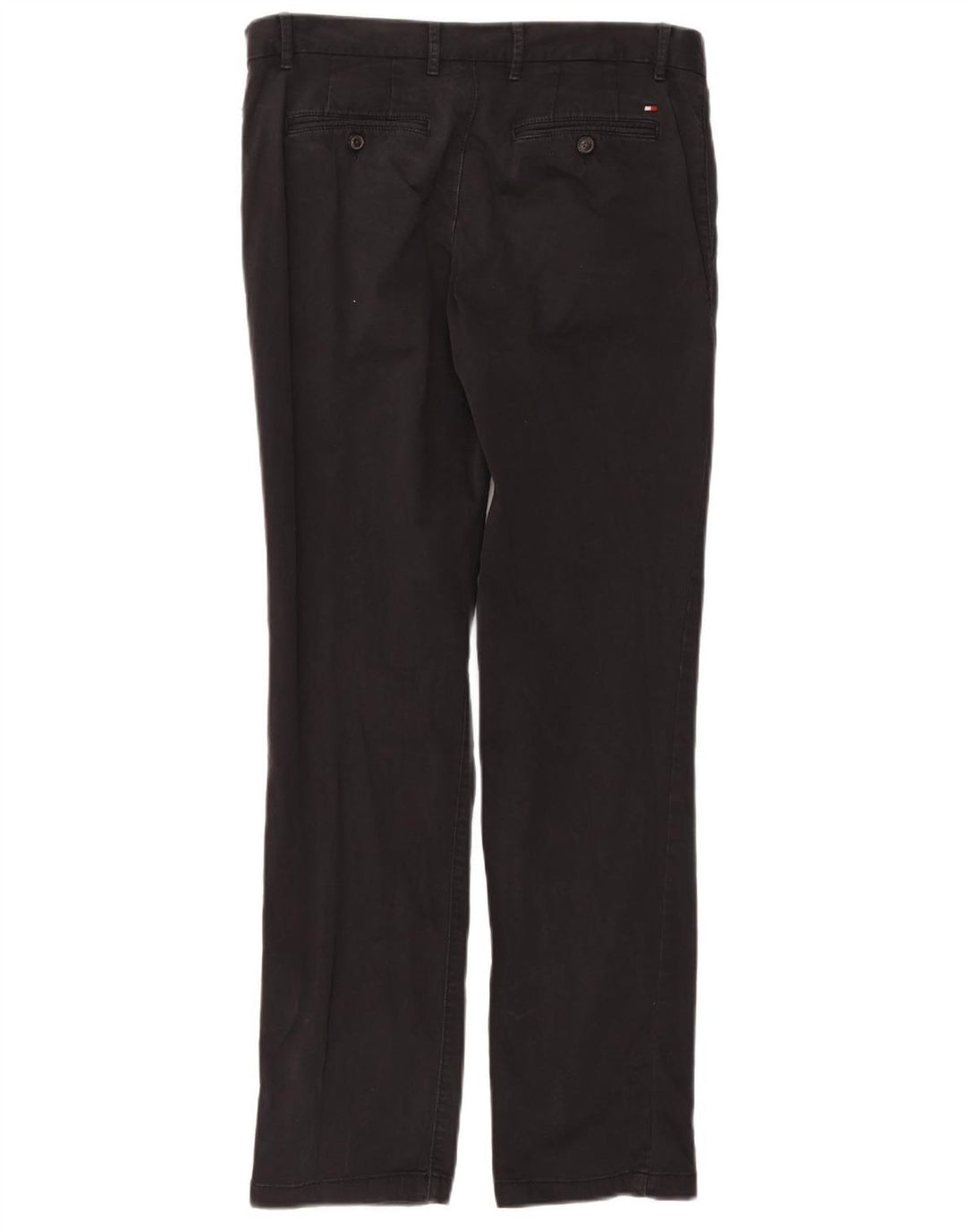 Tommy Hilfiger Calça Chino Masculina Reta W34 L31 Algodão Cinza