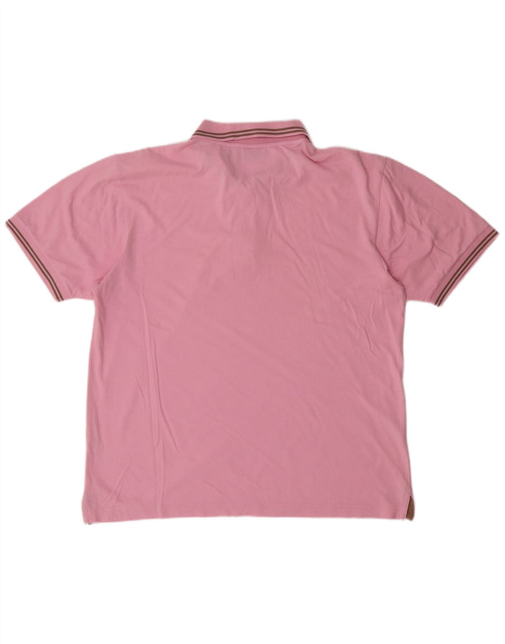 Camisa polo masculina CHAMPION XL algodão rosa