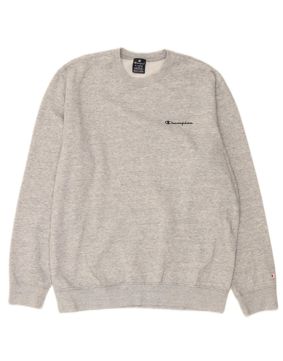 CHAMPION Moletom Masculino Jumper XL Algodão Cinza