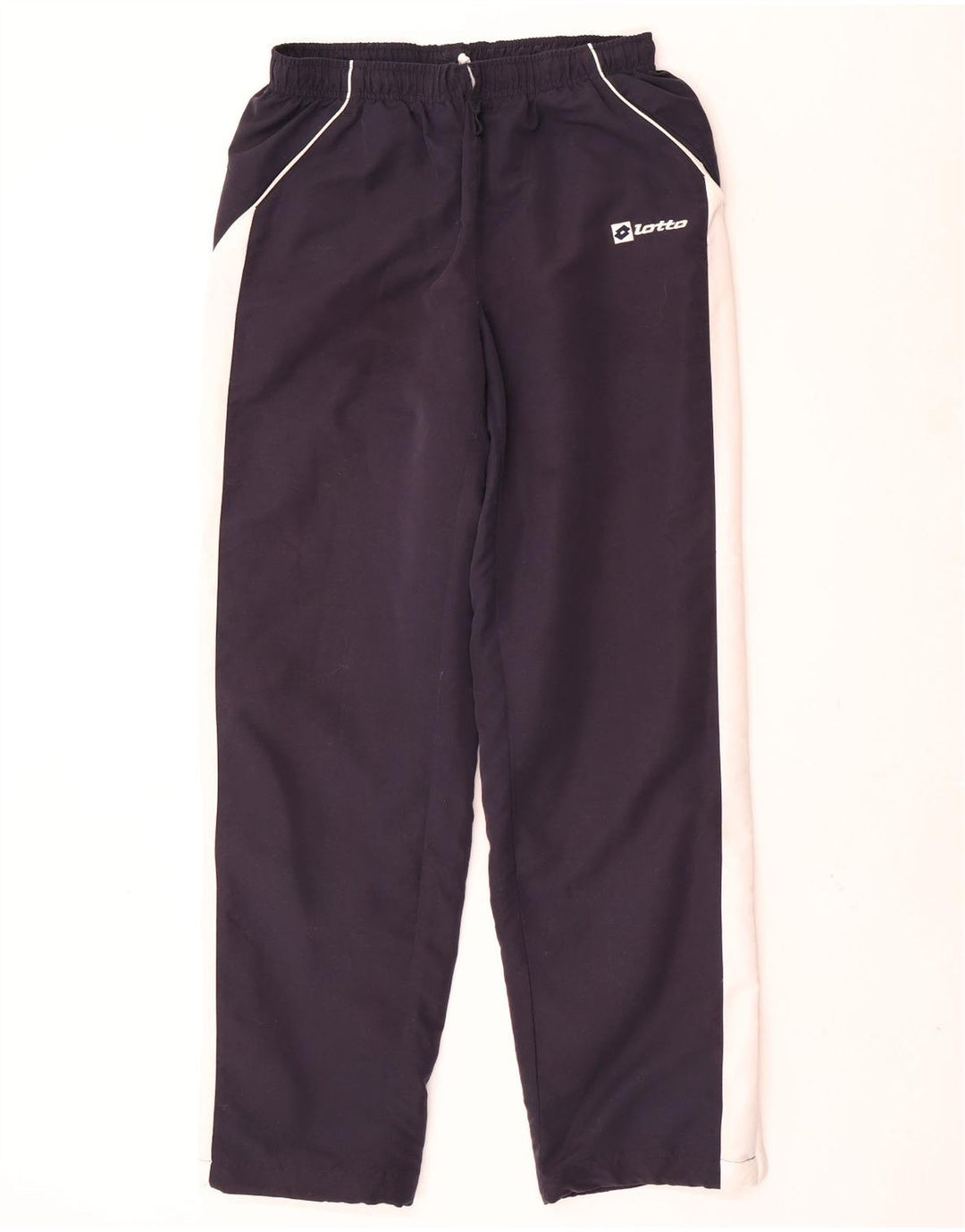 Calça de treino masculina Lotto médio azul marinho poliéster colorblock