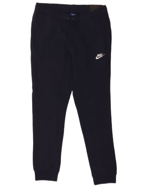 Calça de treino masculina Nike joggers pequeno algodão azul marinho
