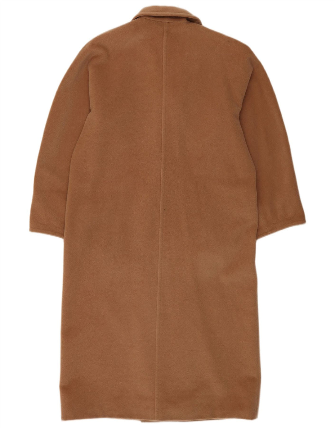 Max Mara Casaco feminino oversized com peito duplo Reino Unido 8 Lã bege pequena