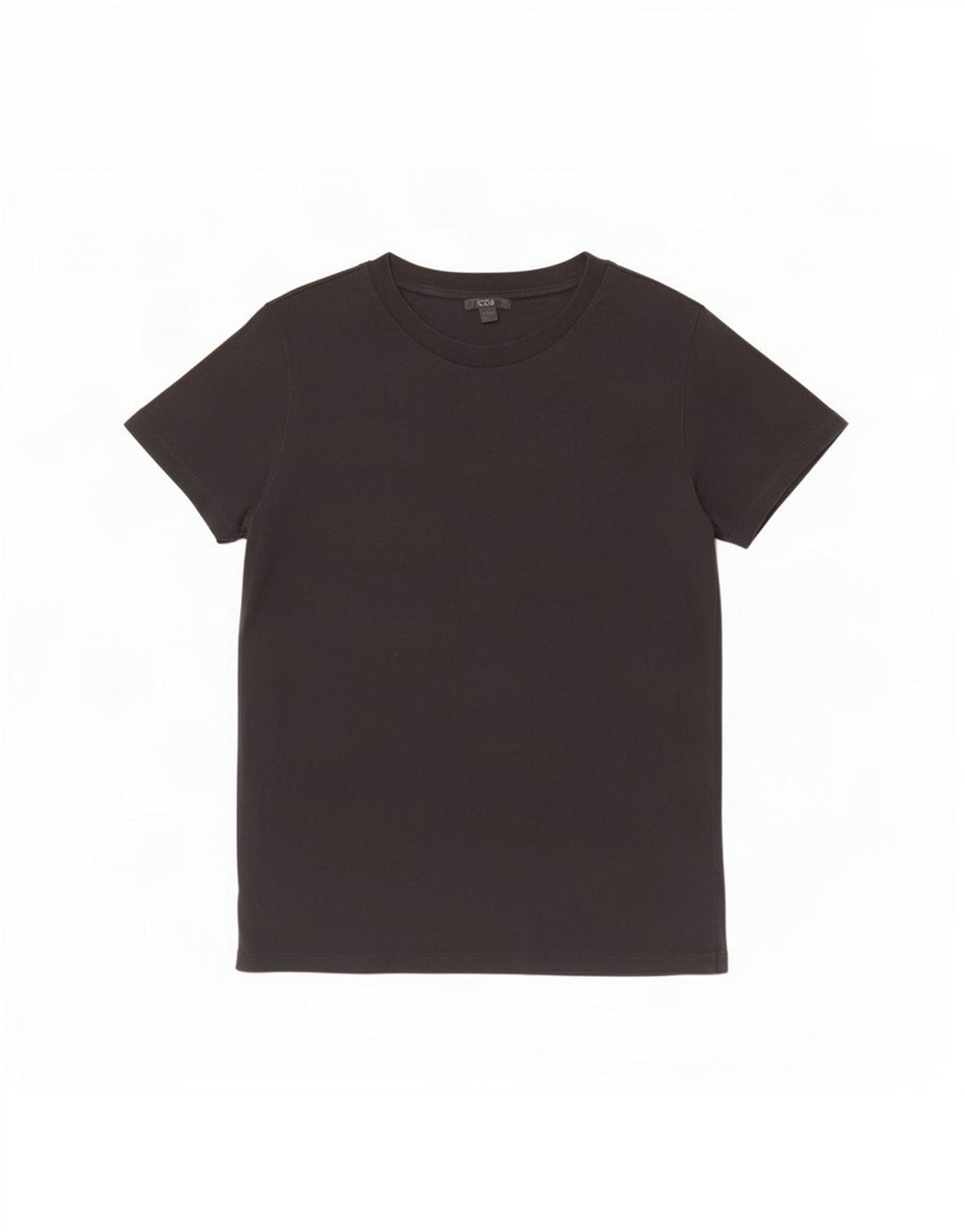 Cos Camiseta Masculina Top Médio Algodão Preto