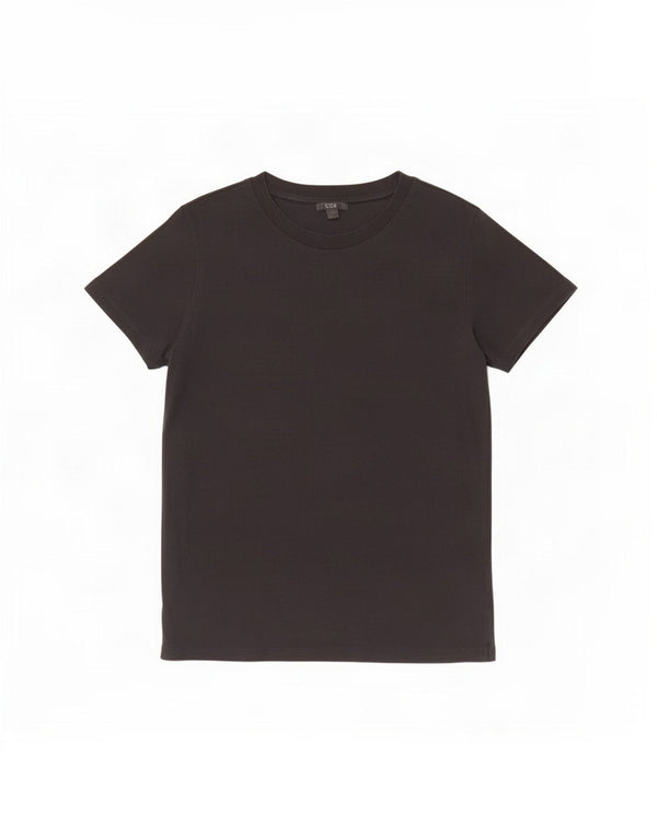 Cos Camiseta Masculina Top Médio Algodão Preto