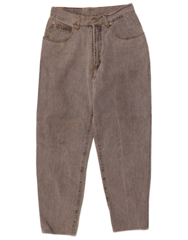 Calça jeans feminina OFFSHORE com cintura alta W31 L26 algodão cinza