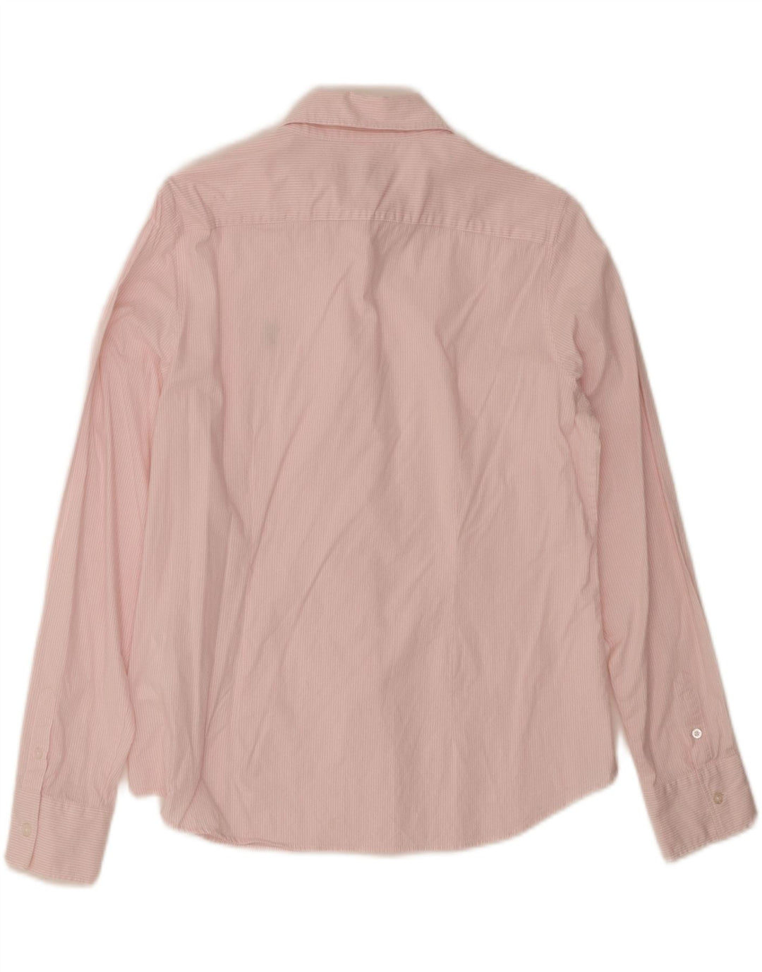 US Polo Assn. Camisa Feminina IT 42 Média Listrada Rosa Algodão