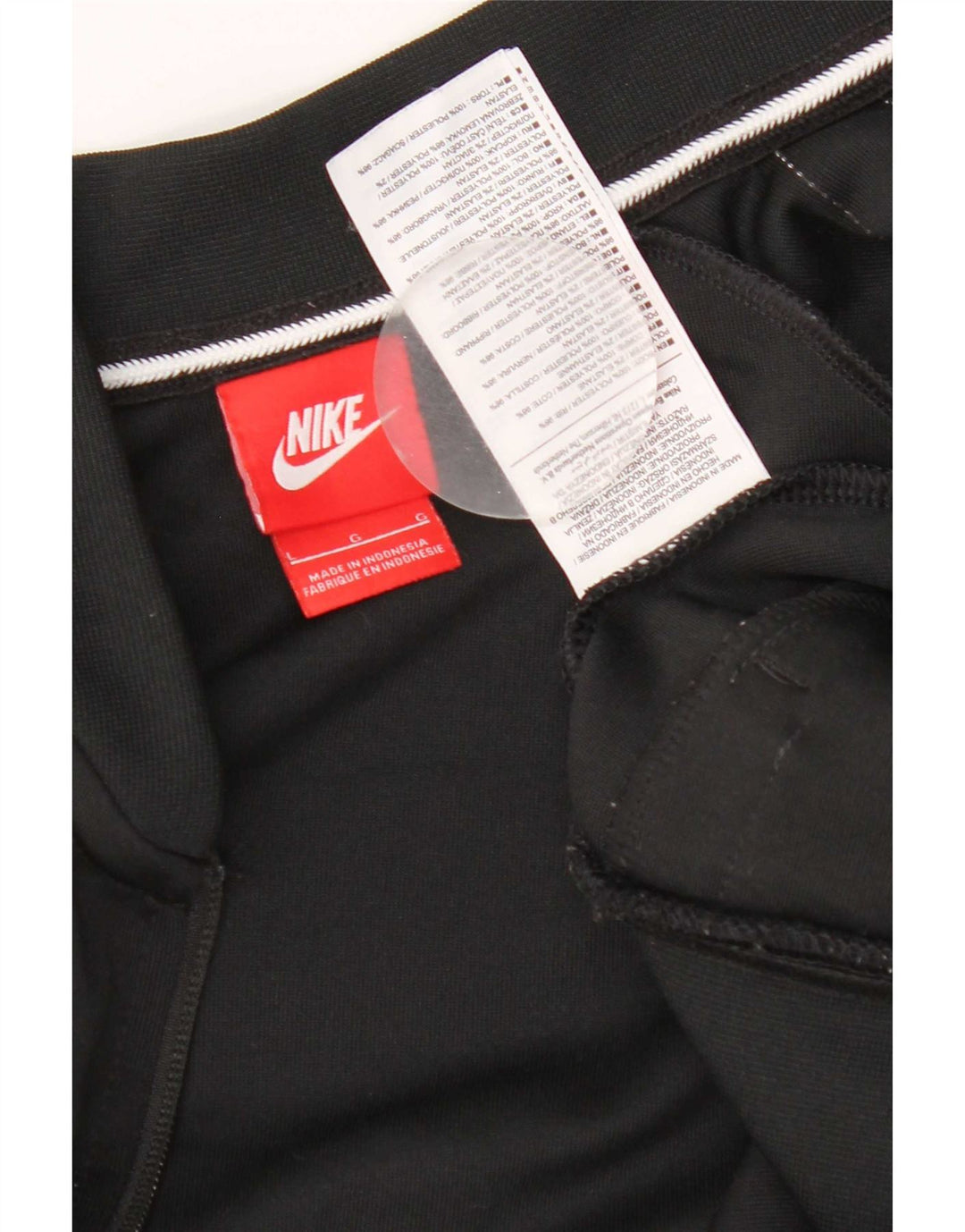 Jaqueta Nike Masculina Treino Top Grande Poliéster Colorblock Preto
