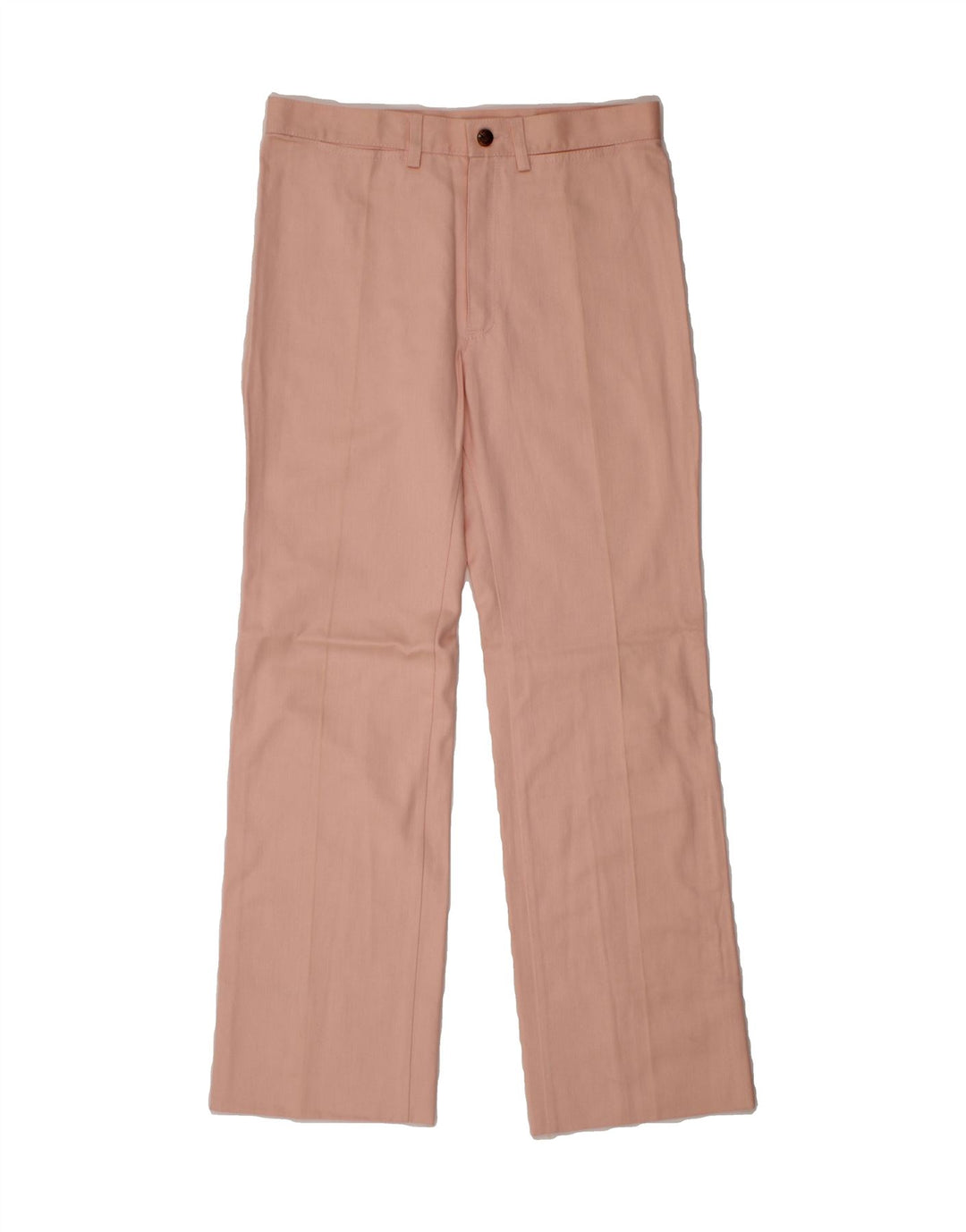 VINTAGE Mens Straight Chino Trousers W32 L31  Pink Vintage Vintage and Second-Hand Vintage from Messina Hembry 