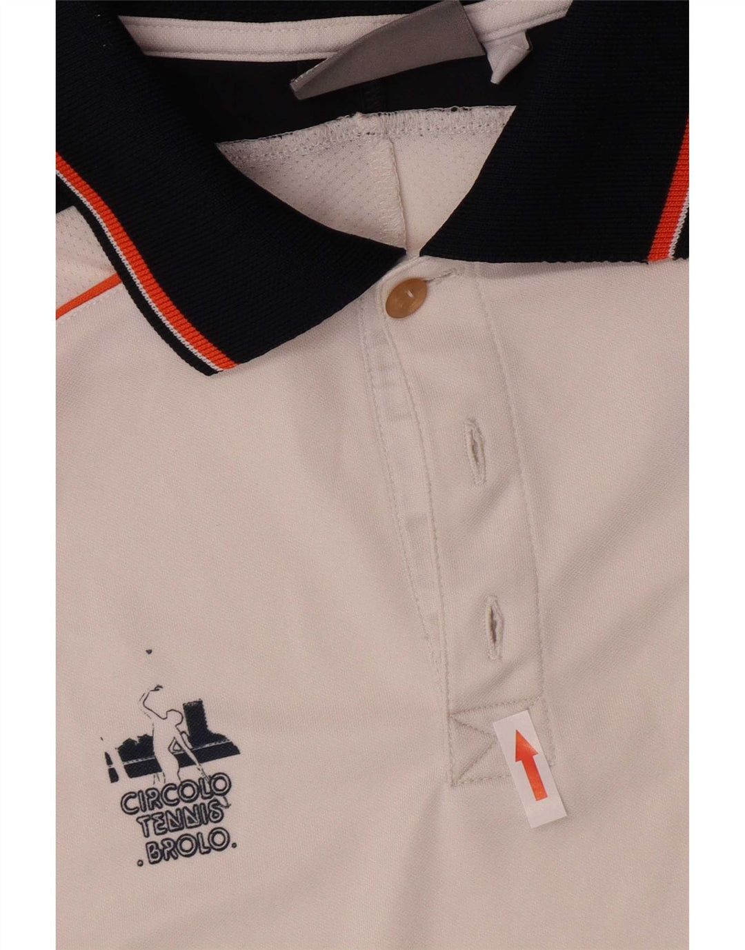 Camisa polo masculina Lotto grande poliéster colorblock branco